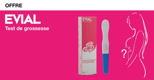 Evial tests de grossesse